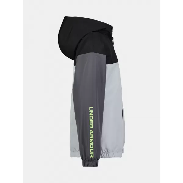  Jacke für Jungen UNDER ARMOUR UA MANATAUG WINDBREAKER UJFIM67F-021 GRAU 