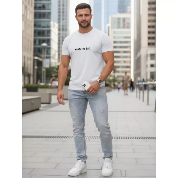  Herren-T-Shirt DSTREET NX5106R-WH WEIß 