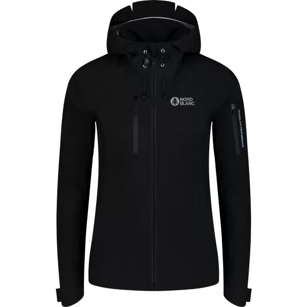  Wasserdichte Damenjacke NORDBLANC HEYDAY NBSJL8316 SCHWARZ 