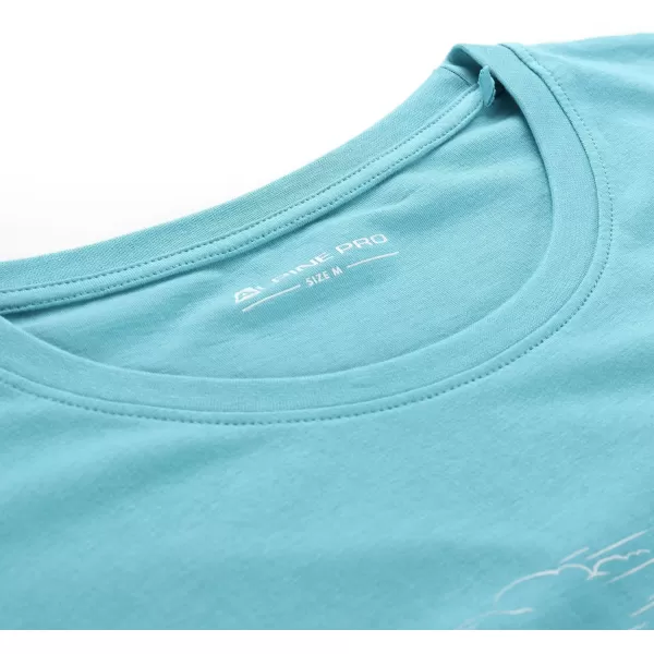  Outdoor-Shirt für Damen ALPINE PRO NOGERA 2 AQUA SEA VARIANTE PA 