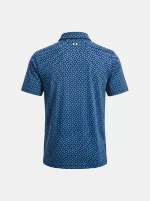 Herren-T-Shirt UNDER ARMOUR UA T2G PRINTED POLO 6012304-413 BLAU