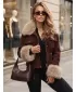 Damenjacke DSTREET TY5706 BURGUND
