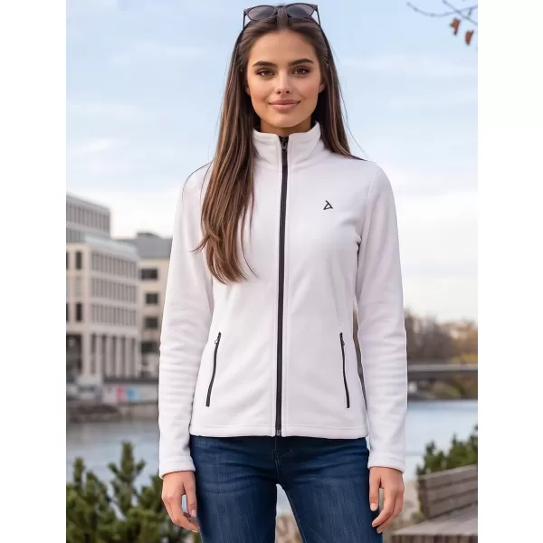  Fleece-Sweatshirt für Damen ALTISPORT ALW002852 WEIß 