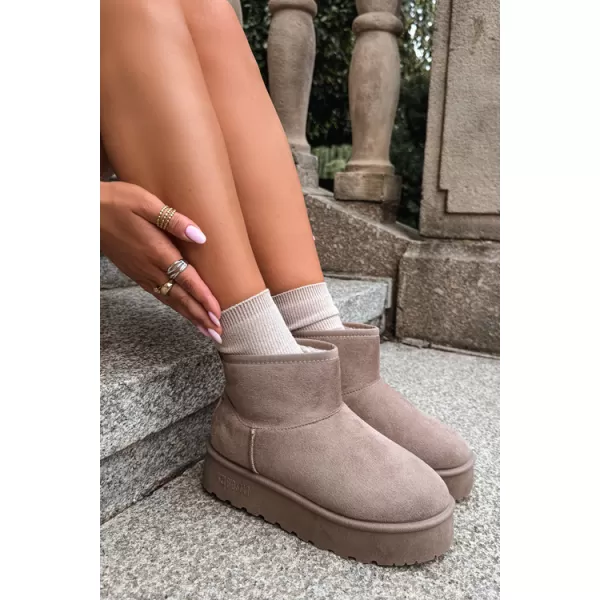  Schneemänner für Frauen BIG STAR SHOES UU274224 BEIGE 