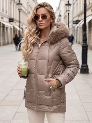 Damenjacke DSTREET TY5756 BEIGE
