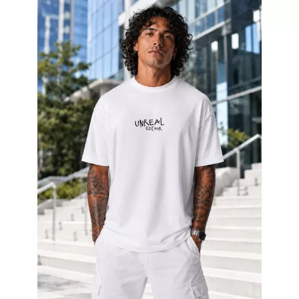  Herren-T-Shirt DSTREET NX4004R-WH-O WEIß 