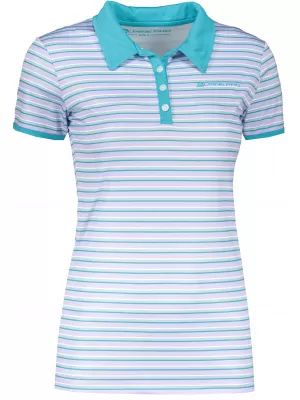 Frauen t -Shirt mit Kragen ALPINE PRO ULRICO 2 HELLVIOLETT