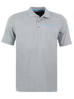 Herren-T-Shirt mit Kragen ALPINE PRO ISTAS HELLGRAU