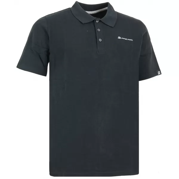  Herren t -Shirt mit einem Kragen ALPINE PRO AKAT MTSG109 SCHWARZ 