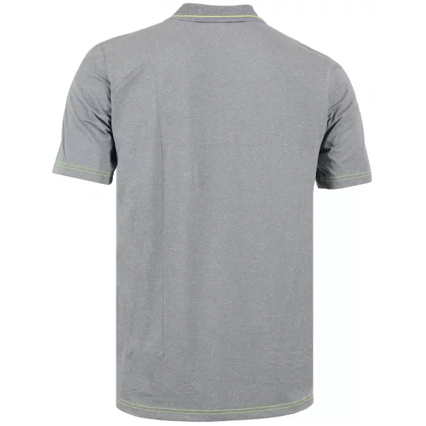  Herren t -Shirt mit einem Kragen ALPINE PRO ISTAS GRAU 