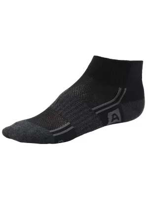 Kindersocken ALPINE PRO 3RUFO SCHWARZ