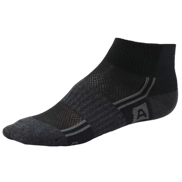  Kindersocken ALPINE PRO 3RUFO SCHWARZ 