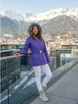 Winterjacke für Frauen ALPINE PRO MEMKA LILA