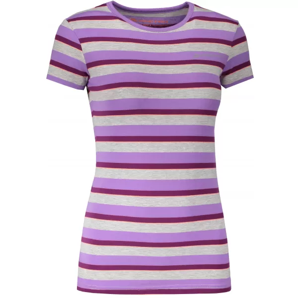  Damen-T-Shirt mit kurzen Ärmeln ALPINE PRO PENSIERI 2 LTSJ186 DUNKELVIOLETT 
