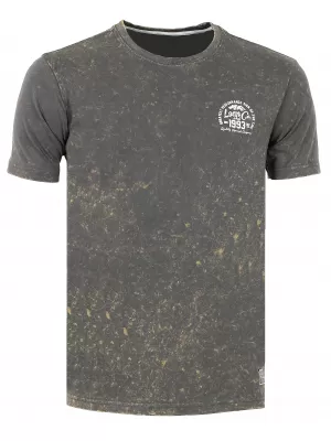 Herren t -Shirt mit kurzen Ärmeln LOAP BRAXTEN CLM1714 GRAU