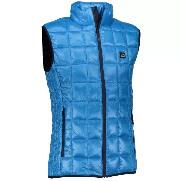  Isolierte Weste ALPINE PRO LUSSIER 2 MVEK036 HELLBLAU 