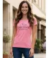 Frauen t -Shirt mit kurzen Ärmeln ALPINE PRO BUFFA LTSJ333 ROSA