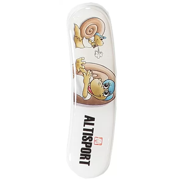  Gebogene Manikürefeile ALTISPORT BABY WEIß 