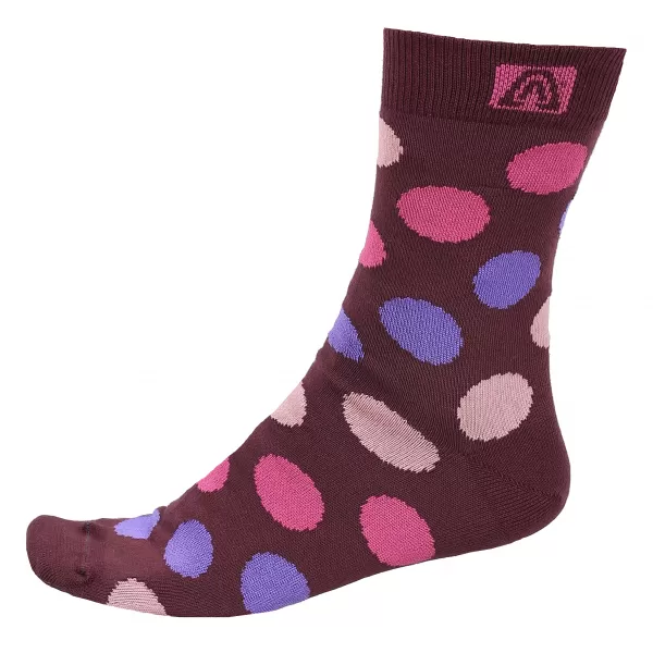  Damensocken ALTISPORT DERIBA DUNKELROT 