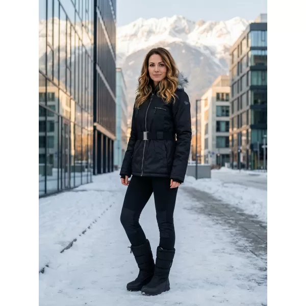  Frauenjacke ALPINE PRO DOSOJINA LJCK202 SCHWARZ 