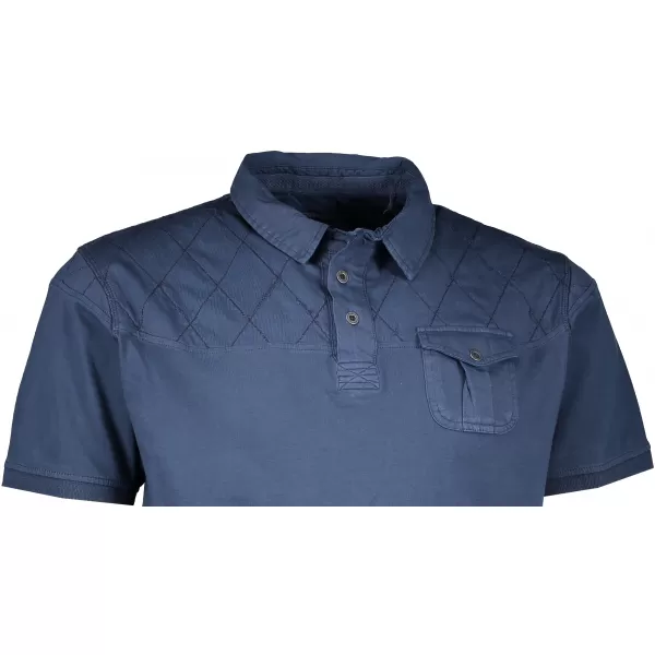  Herren t -Shirt ALPINE PRO BORK MTSL297 DUNKELBLAU 