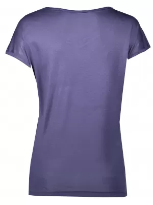 Frauen t -Shirt mit kurzen Ärmeln ALPINE PRO CURLA LTSL384 DUNKELBLAU