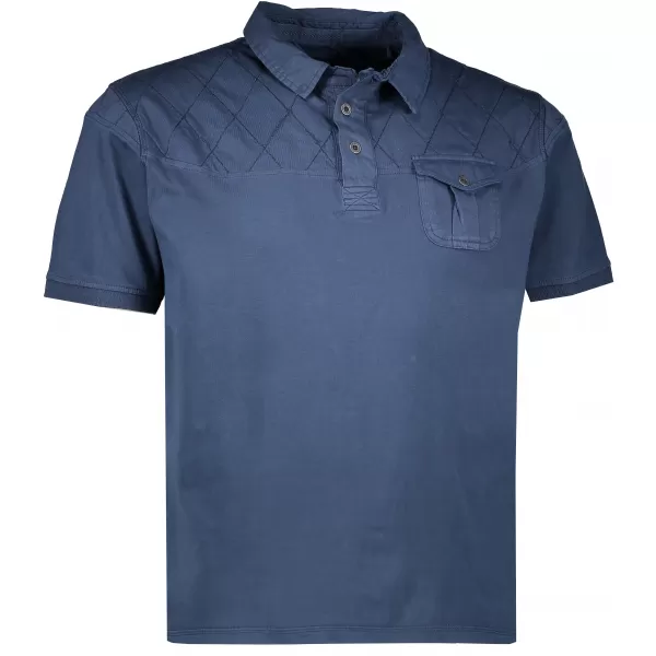  Herren t -Shirt ALPINE PRO BORK MTSL297 DUNKELBLAU 