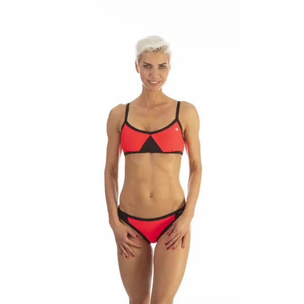  Damenbadebekleidung - unterer Teil NORDBLANC NAUGHTY NBSSS6764B FLUORESZIERENDES ROSA 