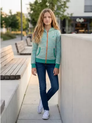Baby Sweatshirt ALPINE PRO ADNOCO KSWK053 GRÜN