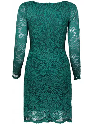 Kleid der Dame NUMOCO A170-3 GRÜN