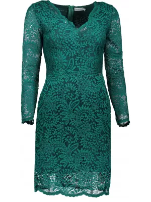 Kleid der Dame NUMOCO A170-3 GRÜN