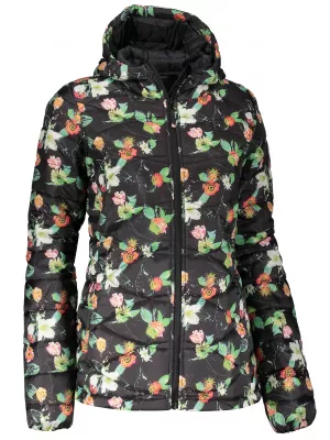Damenjacke ALPINE PRO KLARA LJCM306 SCHWARZES MUSTER