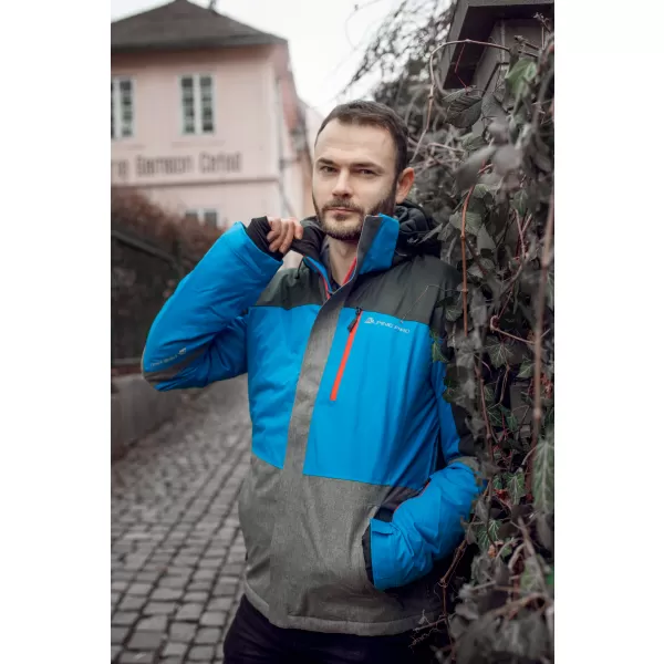  Herren -Skijacke ALPINE PRO SARDAR 2 MJCM308 BLAU 