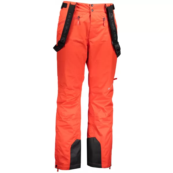  Herren -Skihosen ALPINE PRO SANGO 6 MPAM312 ROT 
