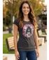Damen-T-Shirt ALPINE PRO GOYA 2 LTSM296 SCHWARZ