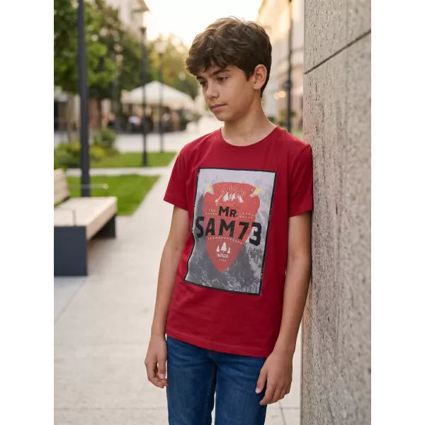  Jungenhemd SAM 73 BOTIL KTSL126 ROT 