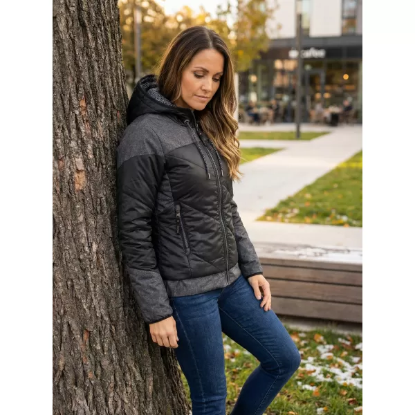  Winterjacke für Damen TORSTAI CHRISTEL 41205226829 SCHWARZ 
