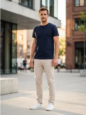 Hemd SAM 73 BALOK MTSL333 DUNKLER DENIM