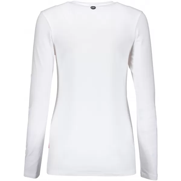  Frauen t -Shirt mit langen Ärmeln SAM 73 WT 765 WEIß 