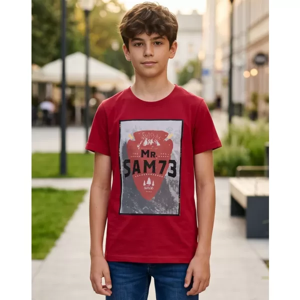  Jungenhemd SAM 73 BOTIL KTSL126 ROT 