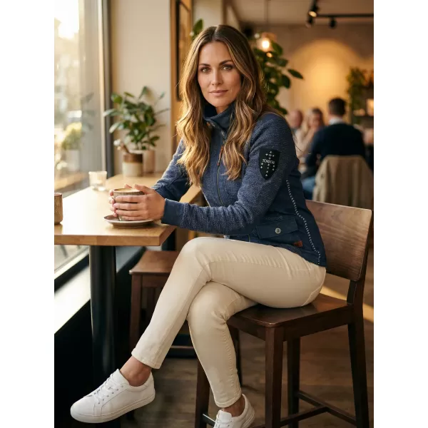  Damen-Sweatshirt TORSTAI WILMA 41527248380 MARINEBLAU 