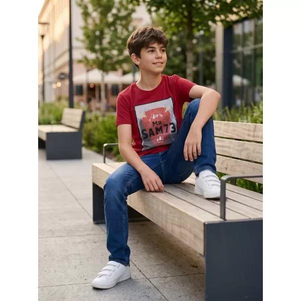  Jungenhemd SAM 73 BOTIL KTSL126 ROT 