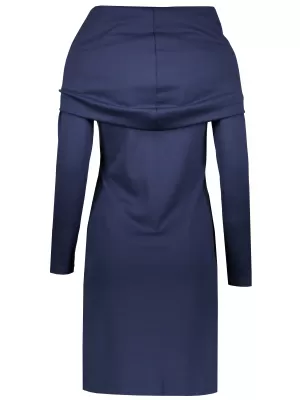 Kleid NUMOCO A131-5 DUNKELBLAU