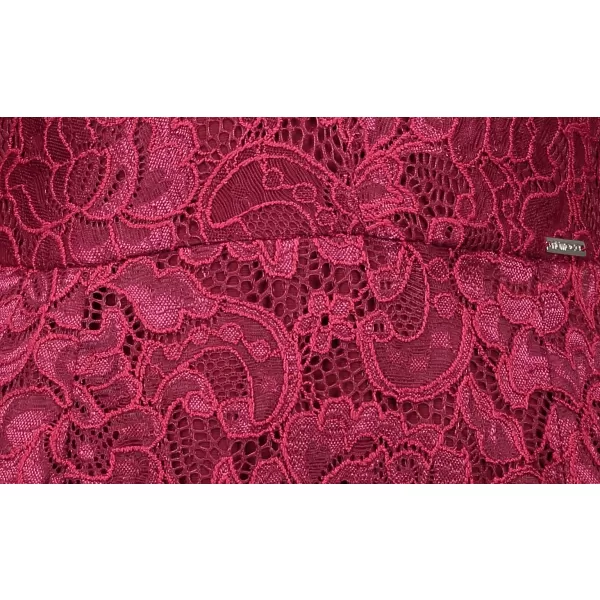  Kleid der Dame NUMOCO A170-5 BURGUND 