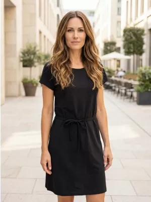 Kleid ALTISPORT ROSSA LSKN195 SCHWARZ