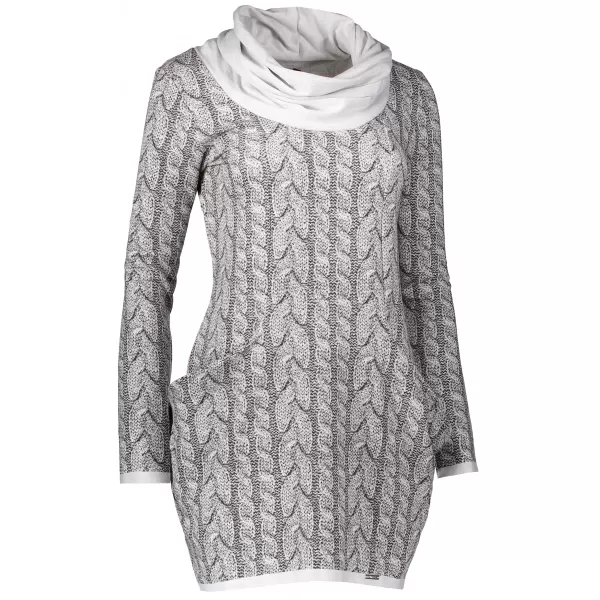  Kleid NUMOCO A119-1 WEIß 