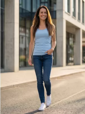 Tanktop SAM 73 JAXA LTSN468 BLAU