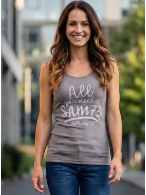 Tanktop SAM 73 JAXA LTSN468 GRAU