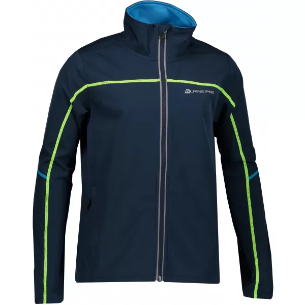  Softshelljacke für Kinder ALPINE PRO TECHNICO KJCN137 BLAU 