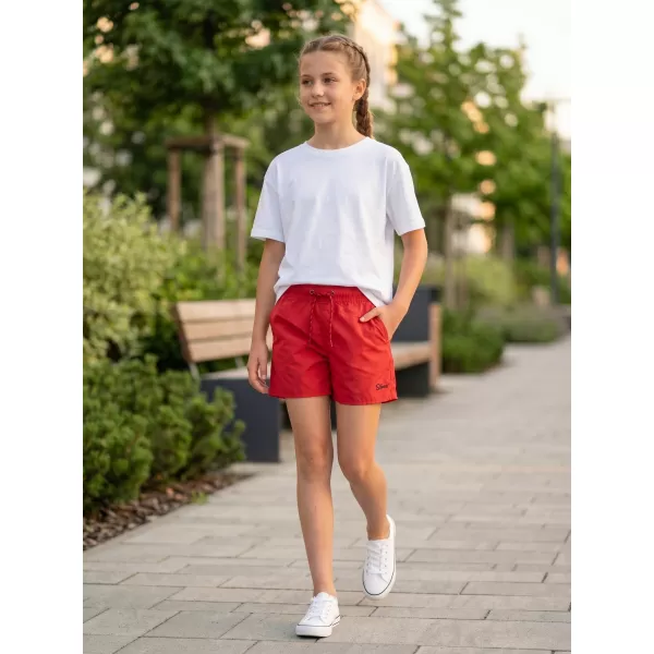  Shorts des Mädchens SAM 73 GS 517 ROT 